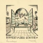 Ex libris - Ruppert Mária könyve