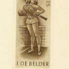 Ex libris - J. de Belder