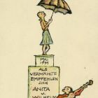 Ex libris - Anita és Wilhelm Krause