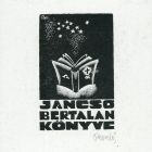 Ex libris - Jancsó Bertalan könyve