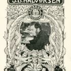 Ex libris - Jens Braage Halvorsen-Museum Bergense