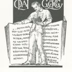 Ex libris - Gál György