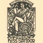 Ex libris - Kiss Sándor