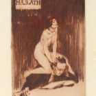 Ex libris - Majláth (Antal?)