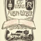 Ex libris - Albin Weber (ipse)